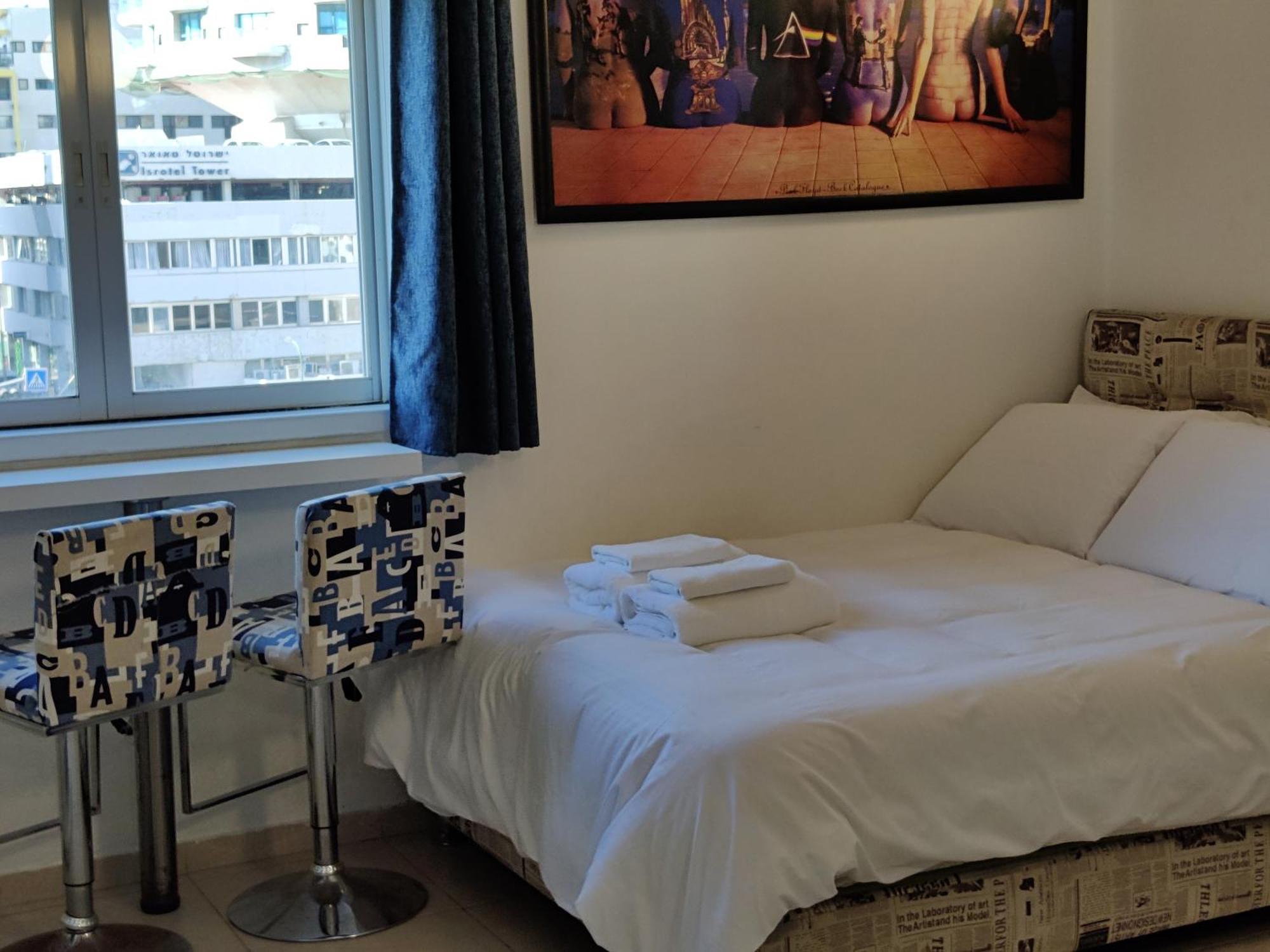 Central Stay Tlv Beachfront Tel Aviv Rum bild
